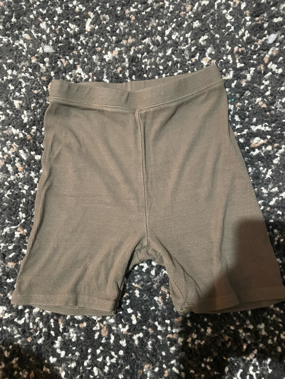 Joah Brown Ribbed Shorts